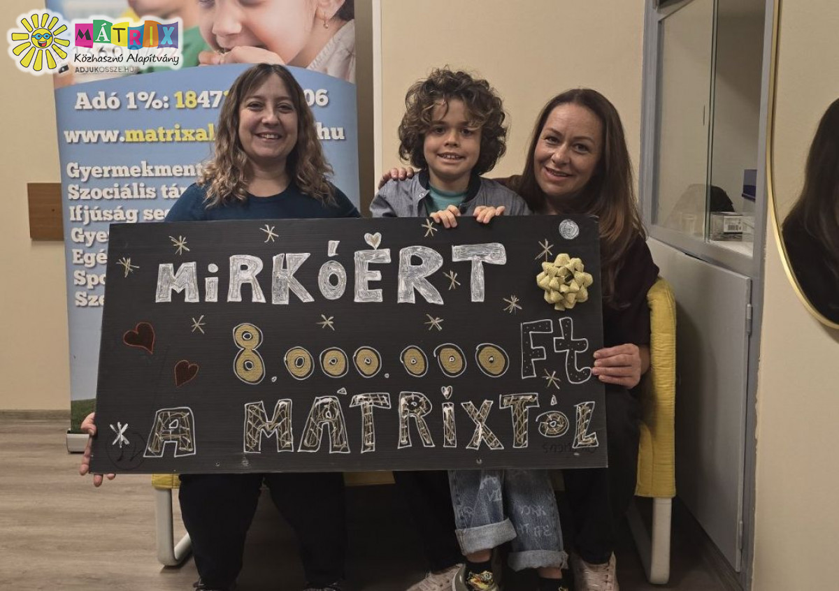 Gyermekmentés: Mirkó életmentésének támogatása